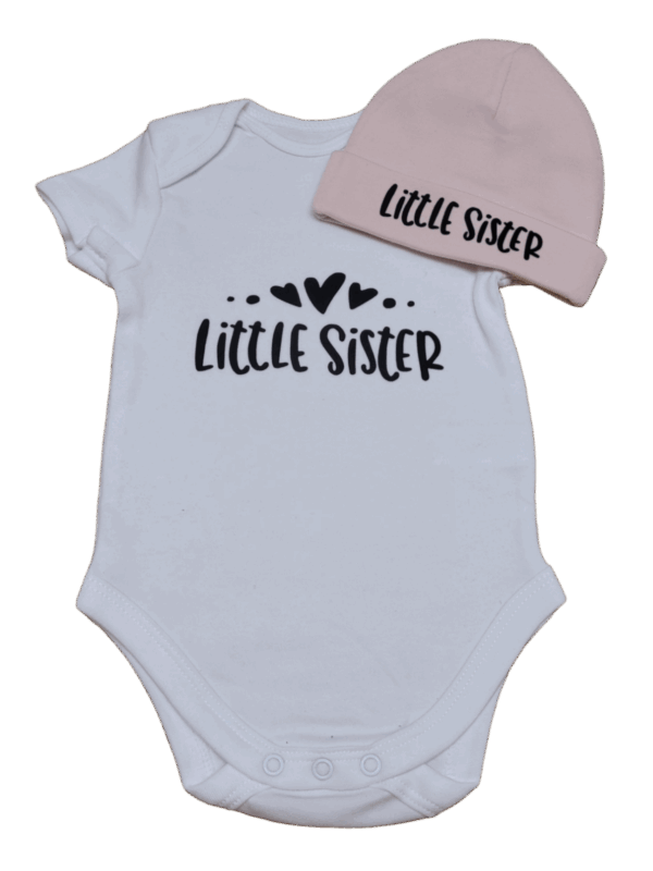 little sister setje romper en muts