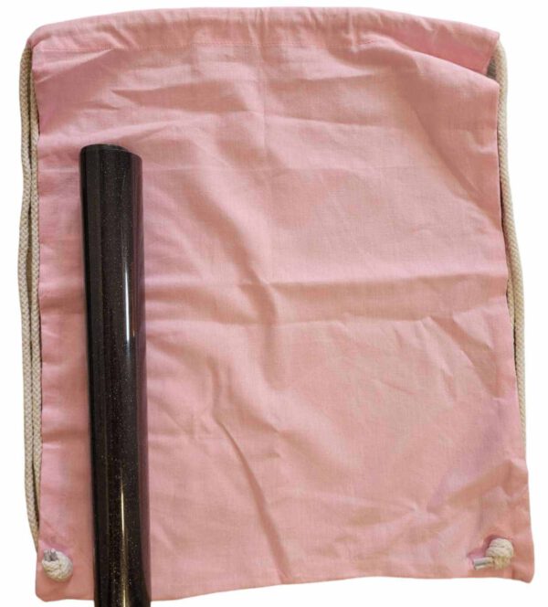 gymtas roze met naam
