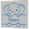 Tegeltje met naam Olifantje